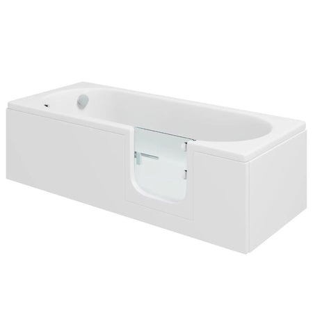 Mantaleda Abalone RV Walk-in Shower Bathtub (2 sizes, 2 styles, White) - Brand New Bathrooms