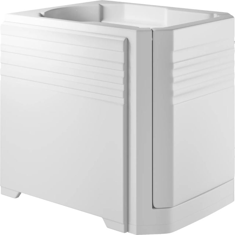 Mantaleda Ambiance Deep Soak Walk-in Bathtub (1 size, 2 styles, White) - Brand New Bathrooms