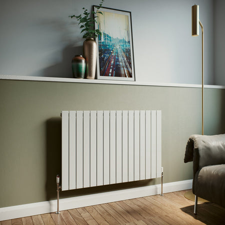 Eucotherm Mars Single Vertical Flat Panel Radiator (4 colours, 11 sizes) - Brand New Bathrooms