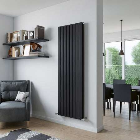 Eucotherm Mars Duo Vertical Flat Panel Radiator (4 colours, 11 sizes) - Brand New Bathrooms