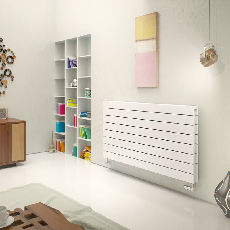 Eucotherm Mars Duo Deluxe Horizontal Flat Panel Radiator (1 colour, 4 sizes) - Brand New Bathrooms