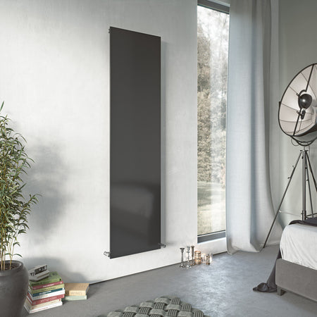 Eucotherm Mars Plus Vertical Solid Flat Panel Radiator (2 colours, 6 sizes) - Brand New Bathrooms