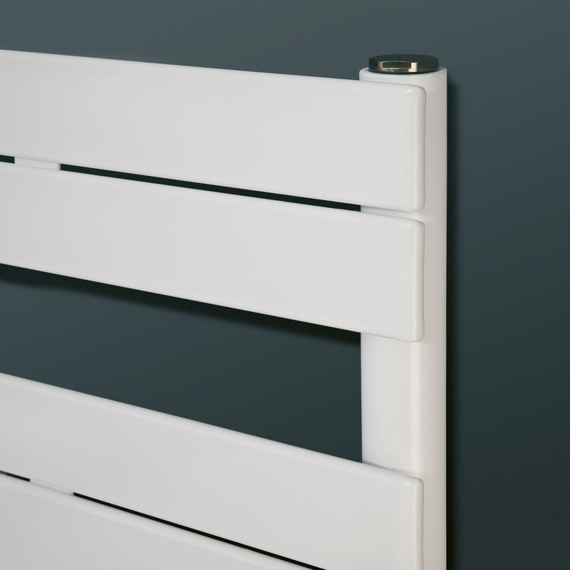 Eucotherm Mars Primus Flat Panel Towel Radiator (2 colours, 3 sizes, 2 styles) - Brand New Bathrooms