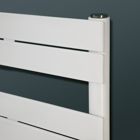 Eucotherm Mars Primus Flat Panel Towel Radiator (2 colours, 3 sizes, 2 styles) - Brand New Bathrooms