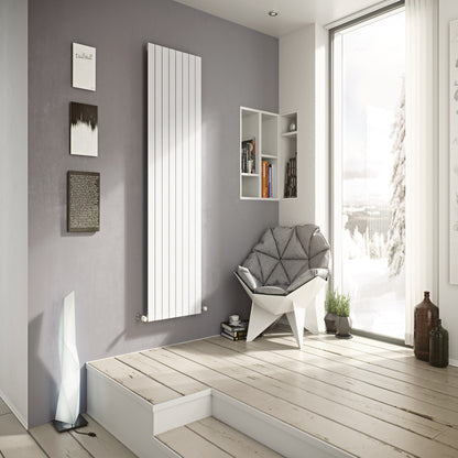 Eucotherm Mars Single Vertical Flat Panel Radiator (4 colours, 11 sizes) - Brand New Bathrooms