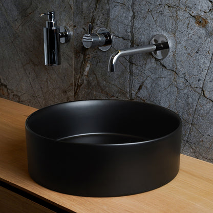 Loutro Lavabo Mc Delly Round Ceramic Basin (1 size, 5 colours) - Brand New Bathrooms