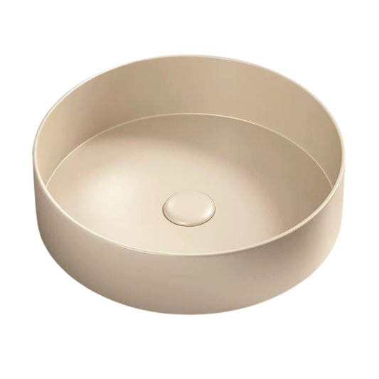Loutro Lavabo Mc Delly Round Ceramic Basin (1 size, 5 colours) - Brand New Bathrooms