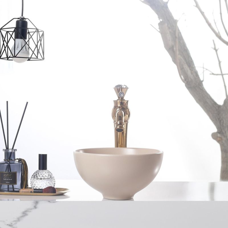 Loutro Lavabo Mc Mini Round Ceramic Basin (1 size, 5 colours) - Brand New Bathrooms