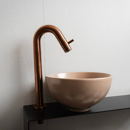 Loutro Lavabo Mc Mini Round Ceramic Basin (1 size, 5 colours) - Brand New Bathrooms