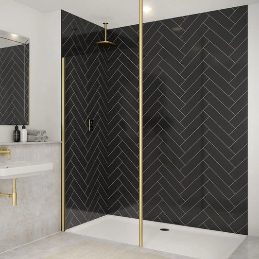 Merlyn 8 & 10 Series | Wetroom | Vertical Post (6 colours)