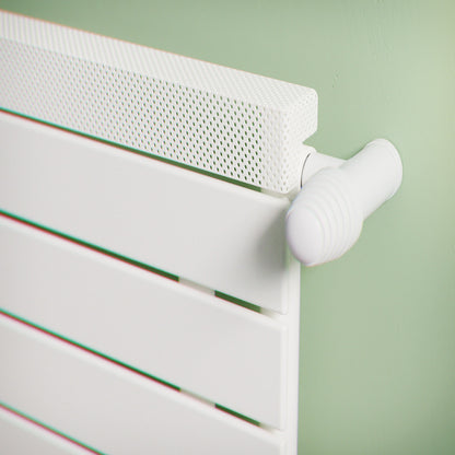 Eucotherm Minerva Horizontal Flat Panel Tower Radiator (4 sizes, White) - Brand New Bathrooms