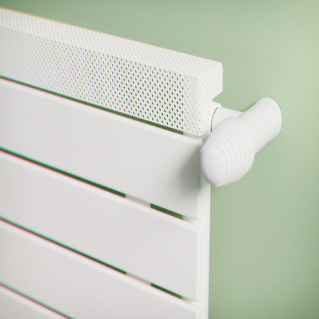 Eucotherm Minerva Horizontal Flat Panel Tower Radiator (4 sizes, White) - Brand New Bathrooms