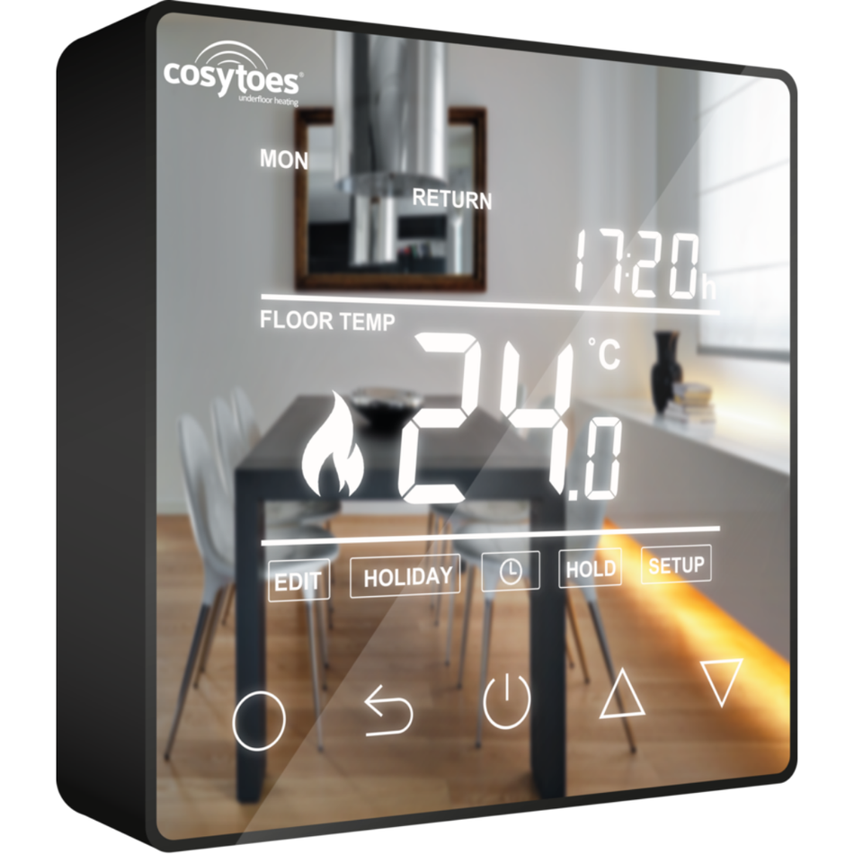 Cosytoes Mirage Underfloor Heating Thermostat (2 colours)