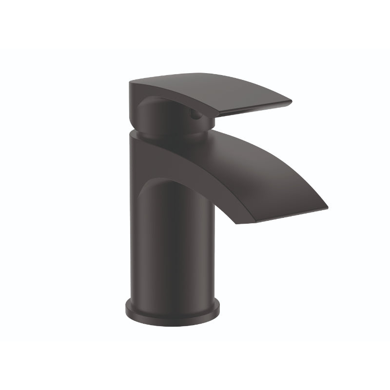 Giavani Bathrooms Complete Shower Suite with 900mm Quadrant Enclosure, Black Brassware & Vanity Unit (3 colours)