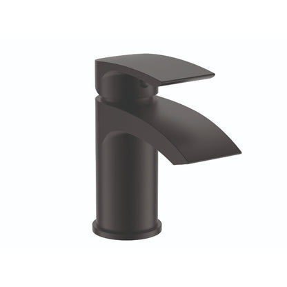 Giavani Bathrooms Complete Shower Suite with 900mm Quadrant Enclosure, Black Brassware & Vanity Unit (3 colours)