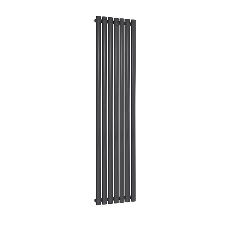 Reina Neval Vertical Aluminium Single Panel Radiator (4 sizes, 2 colours) - Brand New Bathrooms