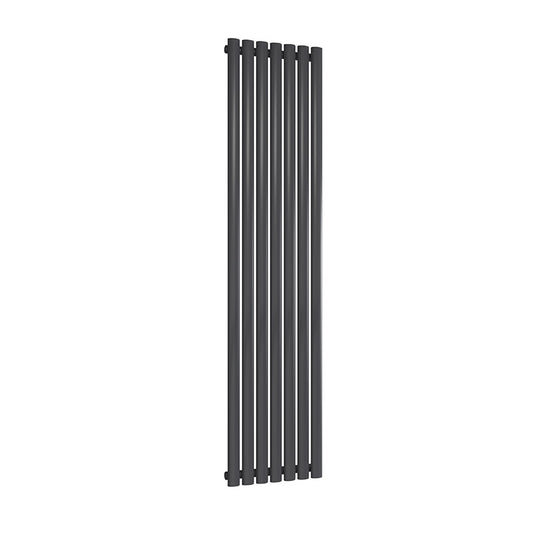 Reina Neval Vertical Aluminium Single Panel Radiator (4 sizes, 2 colours) - Brand New Bathrooms