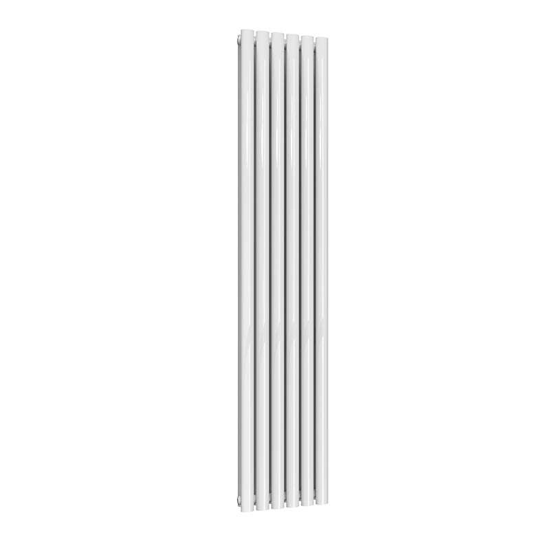 Reina Neval Vertical Aluminium Double Panel Radiator (5 sizes, 2 colours) - Brand New Bathrooms