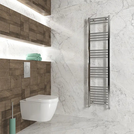 Carisa Nile Mild Steel Towel Radiator - Brand New Bathrooms