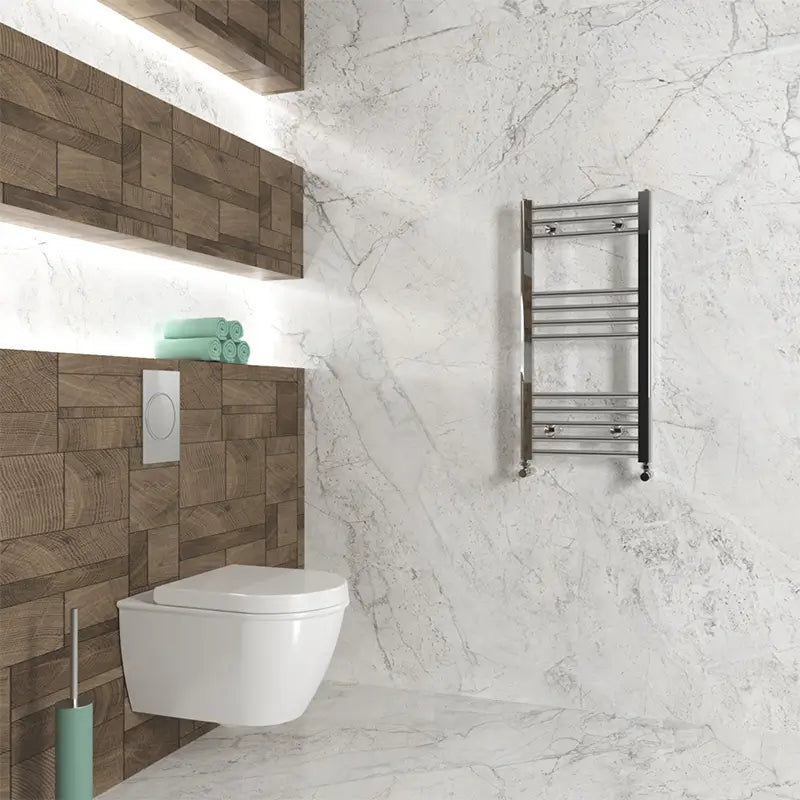 Carisa Nile Mild Steel Towel Radiator - Brand New Bathrooms