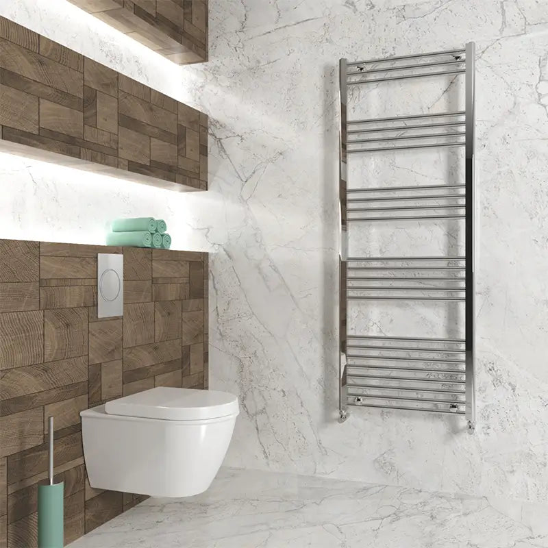 Carisa Nile Mild Steel Towel Radiator - Brand New Bathrooms