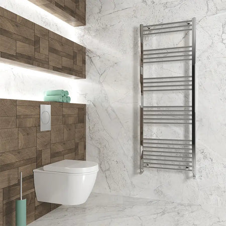 Carisa Nile Mild Steel Towel Radiator - Brand New Bathrooms