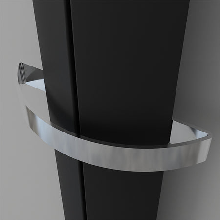 Carisa Nixie Towel Holder (1 size, Chrome) - Brand New Bathrooms