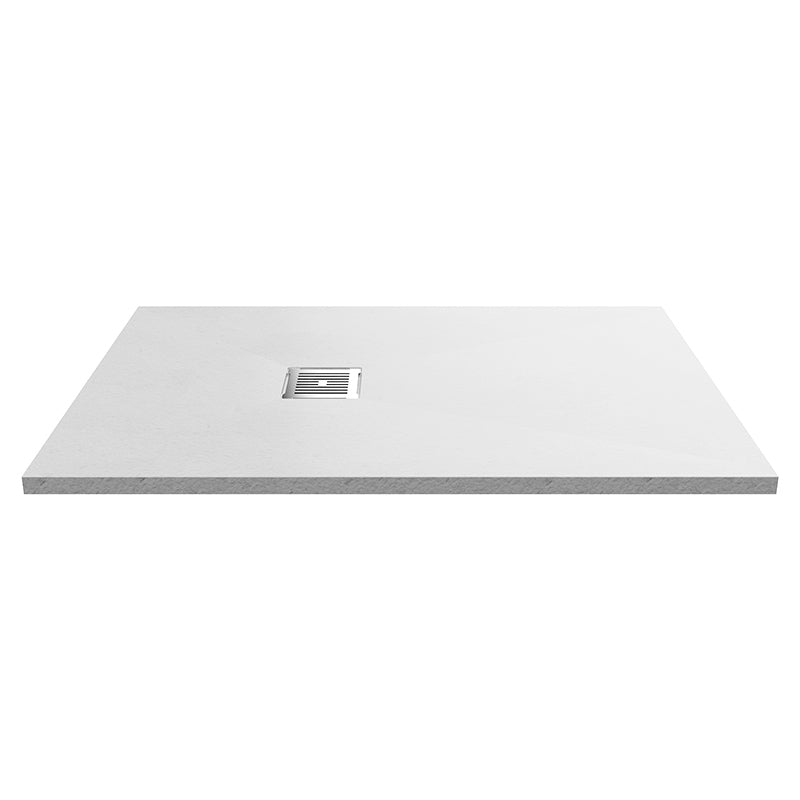 Nuie Rectangular Slimline Shower Tray (8 sizes, White) - Brandnew Bathroom