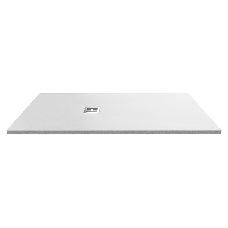 Nuie Rectangular Slimline Shower Tray (8 sizes, White) - Brandnew Bathroom