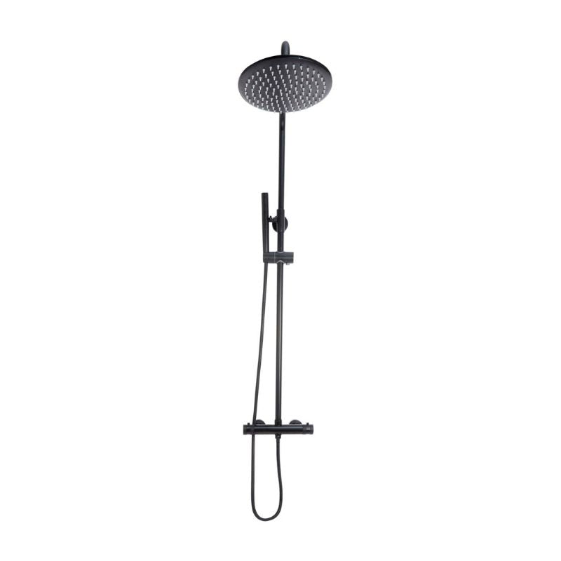 Scudo Core Round Rigid Riser Shower (5 Colours) - Brand New Bathrooms