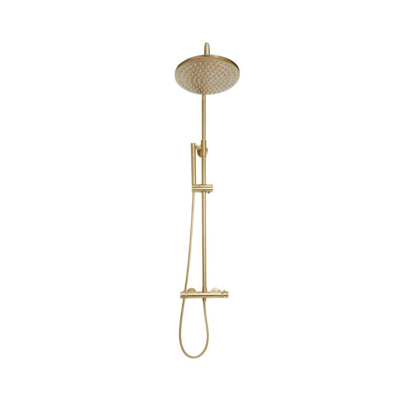 Scudo Core Round Rigid Riser Shower (5 Colours) - Brand New Bathrooms