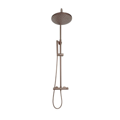 Scudo Core Round Rigid Riser Shower (5 Colours) - Brand New Bathrooms