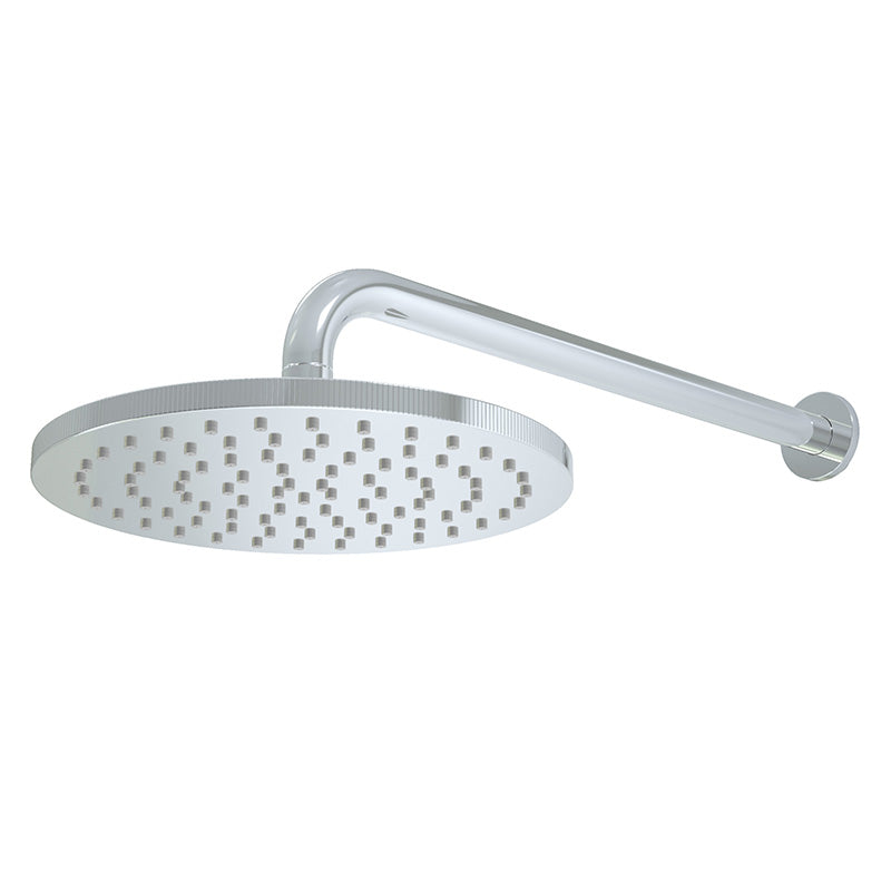 Scudo Core Round Shower Head & Arm (1 size, 5 colours) - Brand New Bathrooms
