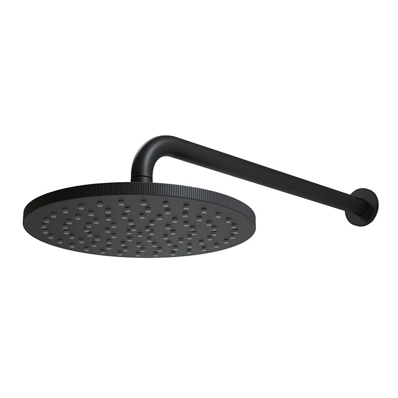 Scudo Core Round Shower Head & Arm (1 size, 5 colours) - Brand New Bathrooms