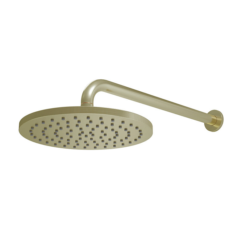 Scudo Core Round Shower Head & Arm (1 size, 5 colours) - Brand New Bathrooms