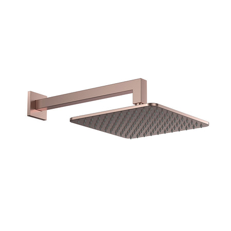 Scudo Square Shower Arm & Head (1 size, 5 colours) - Brand New Bathrooms