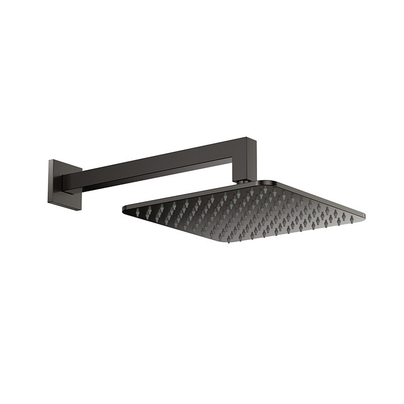 Scudo Square Shower Arm & Head (1 size, 5 colours) - Brand New Bathrooms