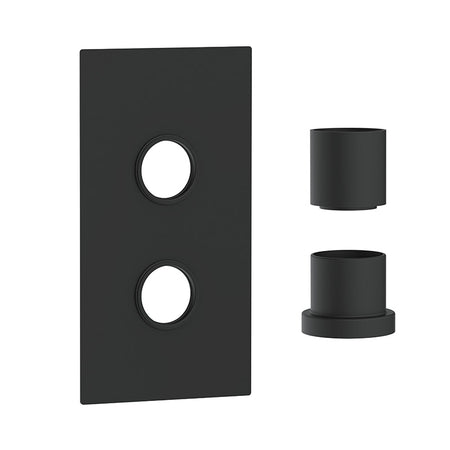 Scudo Concealed Plate with Sleeves (1 Outlet) (1 size, 5 colours) - Brand New Bathrooms