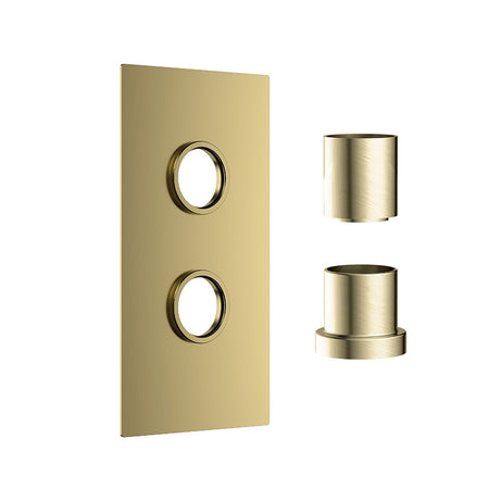 Scudo Concealed Plate with Sleeves (1 Outlet) (1 size, 5 colours) - Brand New Bathrooms