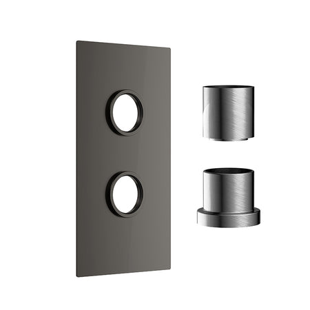 Scudo Concealed Plate with Sleeves (1 Outlet) (1 size, 5 colours) - Brand New Bathrooms
