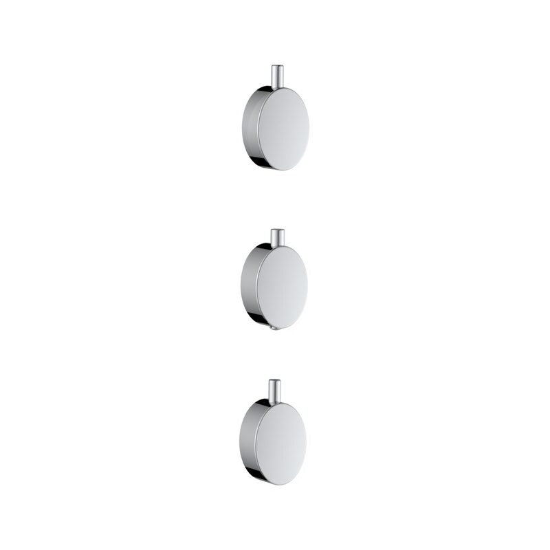 Scudo Concealed Plain Shower Handle 3 pack (1 sizes, 5 colours) - Brand New Bathrooms
