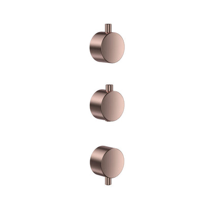 Scudo Concealed Plain Shower Handle 3 pack (1 sizes, 5 colours) - Brand New Bathrooms