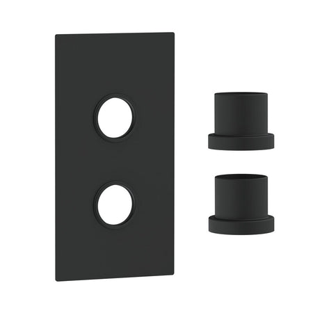 Scudo Concealed Shower Plate with Sleeve (2 outlets) (1 size, 5 colours) - Brand New Bathrooms