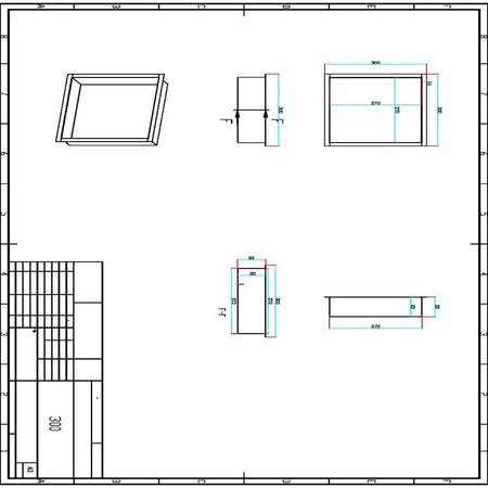 Scudo Concealed Shower Plate with Sleeve (2 outlets) (1 size, 5 colours) - Brand New Bathrooms