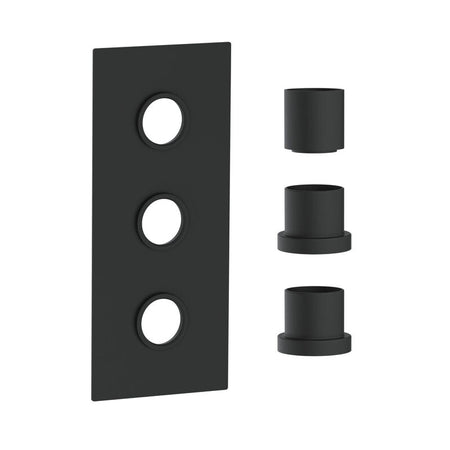 Scudo Concealed Shower Plate with Sleeve (3 outlets) (1 size, 6 colours) - Brand New Bathrooms