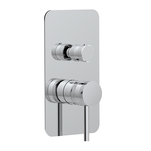 Scudo Core Concealed Manual Dual Shower Outlet (1 size, 5 colours) - Brand New Bathrooms
