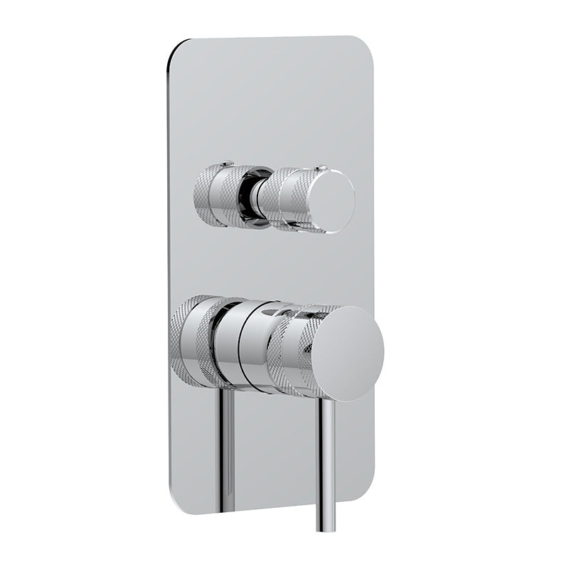 Scudo Core Concealed Manual Dual Shower Outlet (1 size, 5 colours) - Brand New Bathrooms
