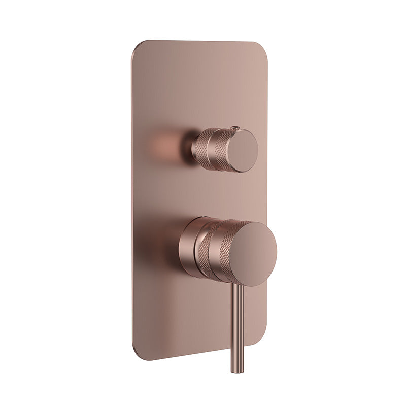 Scudo Core Concealed Manual Dual Shower Outlet (1 size, 5 colours) - Brand New Bathrooms