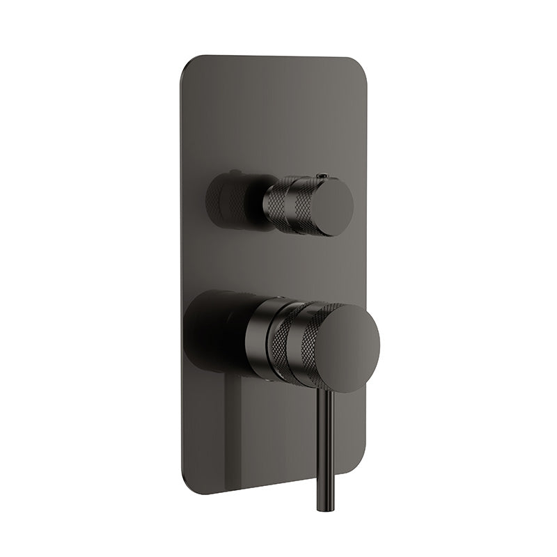 Scudo Core Concealed Manual Dual Shower Outlet (1 size, 5 colours) - Brand New Bathrooms