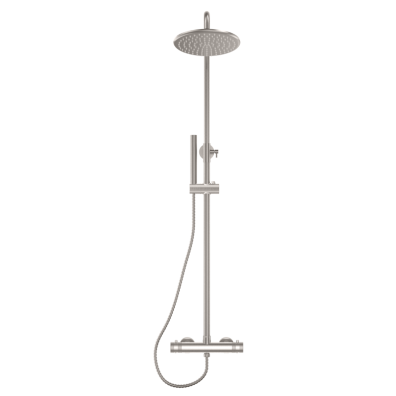 Scudo Core Round Rigid Riser Shower (6 colours) - Brand New Bathrooms